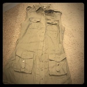 Long safari vest
